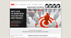 Desktop Screenshot of homedeliveryflyerservice.com